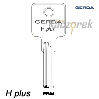 Gerda 007 - klucz surowy - H plus